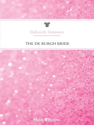 cover image of The De Burgh Bride